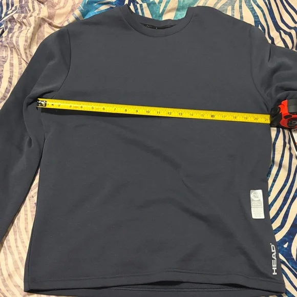 HEAD Men's Dark Blue Long Sleeve Tee - Picture 6 of 9